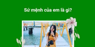 Sứ mệnh của bạn là gì?