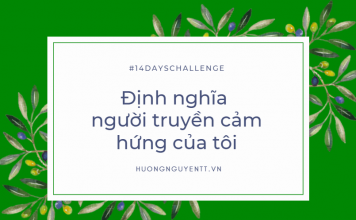 Định nghĩa về người truyền cảm hứng của tôi
