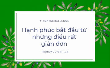 Hạnh phúc bắt đầu từ những điều rất giản đơn