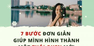 7 bước giúp mình hình thành một thói quen mới 7 thói quen đơn giản giúp mình hình thành thói quen mới