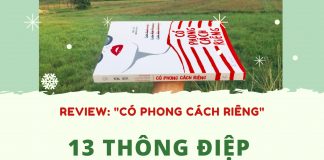Có phong cách riêng – 13 thông điệp truyền cảm hứng Truyền cảm hứng