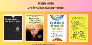 Review sách: 4 cuốn sách Hương đọc trong T9/2023 Review sách Hương đọc tháng 9 năm 2023