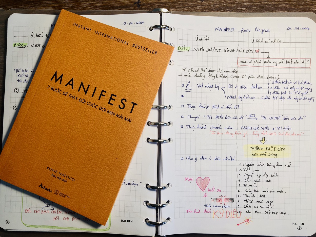 Review sách: Manifest - 7 Bước để thay đổi cuộc đời bạn mãi mãi